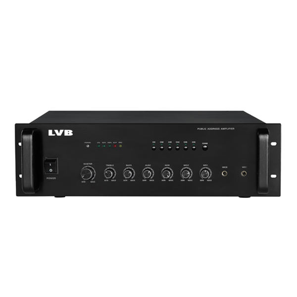 3U带前置 6分区合并式广播功率放大器 800W LG-800S